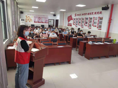 县红十字会举办第一期救护员培训班