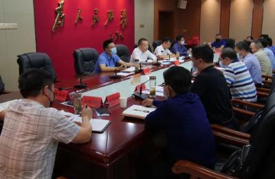 全县生态环境保护督察反馈意见及突出环境问题整改工作调度会召开