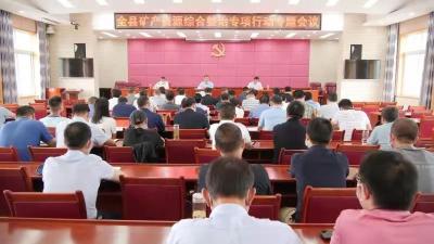陈栋：以钉钉子精神推进矿产资源综合整治工作