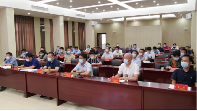 我县组织收听收看全国疫情防控电视电话会议