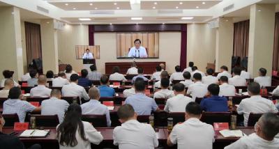 我县组织收听收看全省优化营商环境推进会