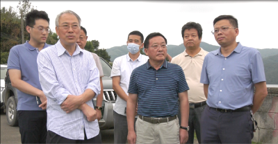 国家防办工作组检查指导我县防汛工作