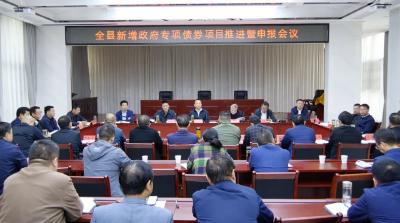 陈栋安排部署新增政府专项债券项目推进工作
