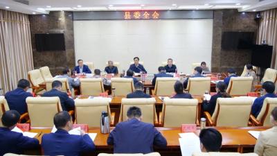 罗兴斌主持召开县委全会时强调，高质量高标准做好各项筹备工作，确保县第十五次党代会顺利召开