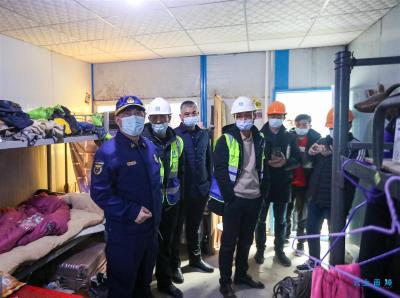 【热点关注】 武汉消防联合多部门开展建筑工地消防安全检查