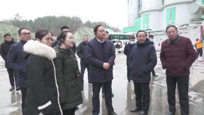 市发改委到我县督办重点项目推进工作