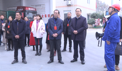 市人大代表视察南漳经济社会发展情况