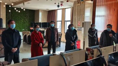 省市“两节”假日安全联合检查组到我县检查文化和旅游安全和疫情防控工作