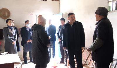 余世明来南漳开展入户走访慰问