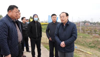 省水利厅督导组到我县督导小型水库除险加固等工作