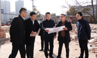 陈栋调研全县征迁安置点选址工作，要求把民生实事办实办好