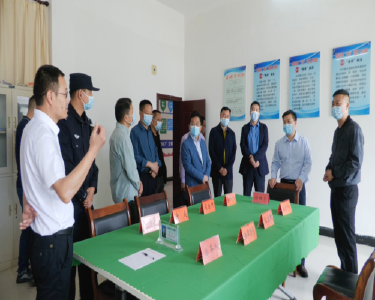 省委政法委领导到我县调研督导市域社会治理现代化试点创建工作