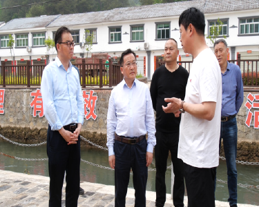 孙国强调研美丽乡村建设工作