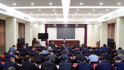 省市生态环保督察反馈问题整改动员部署会议召开，罗兴斌要求：立足“五要”抓落实