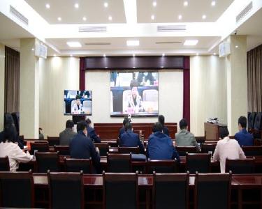 我县组织收听收看全省深化“察民情、聚民智、惠民生”代表行动视频推进会