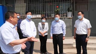 余世明到南漳调研“两网”建设和防汛工作