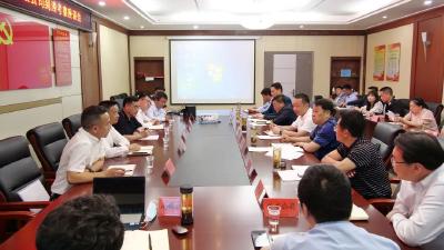 陈栋会见新奥能源公司客商，洽谈加快清洁能源示范园区建设事宜