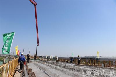 【热点关注】武汉轨道交通16号线二期工程首联连续梁浇筑完成