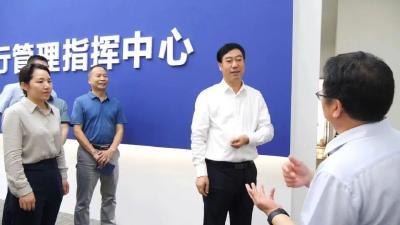 罗兴斌调研城运中心建设，要求加快进度确保如期投入使用