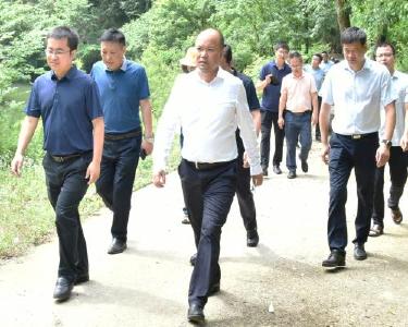 市领导到我县调研环保督察整改工作