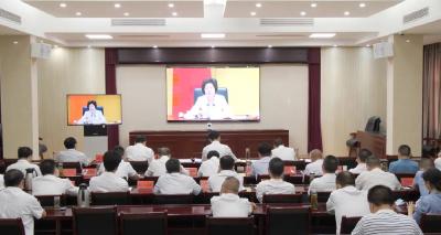 全国医改工作电视电话会议召开 罗兴斌在南漳分会场参加会议