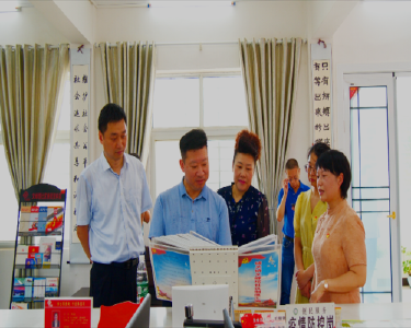 省委宣传部调研组到我县调研