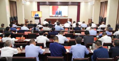 陈栋：认真落实全国省市会议精神，坚决守牢安全生产底线