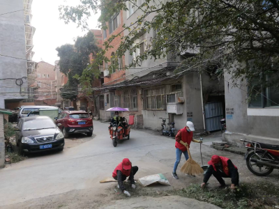 南漳县公路中心开展“清洁家园、健康生活”志愿服务活动