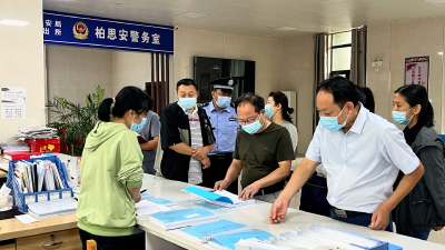 我县多部门联合开展国庆期间疫情防控联防联控督导检查