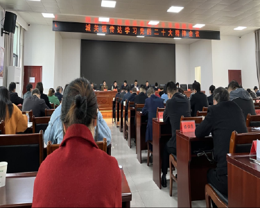 城关镇集中传达学习党的二十大精神