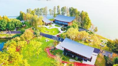 东湖落雁景区绿岛驿站对外开放