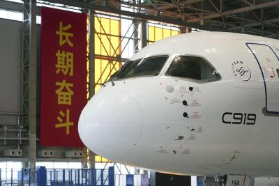 全球首架C919飞机交付，预计2023年春商用载客