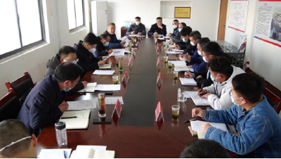 水镜大道改造项目工作例会召开