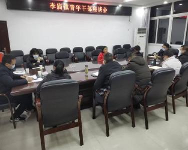 李庙镇召开青年干部学习贯彻党的二十大精神座谈会