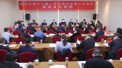 南漳代表团审议《市人大常委会工作报告》