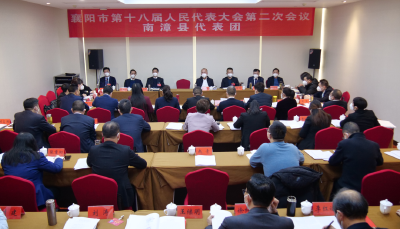 南漳代表团审议《襄阳市流域综合治理和统筹发展规划（草案）》