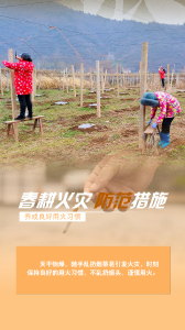 海报 | 春耕时节 防火安全须牢记