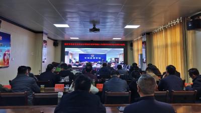 ​我县组织收听收看襄阳市国家食品安全示范城市复审迎检工作第四次督导会