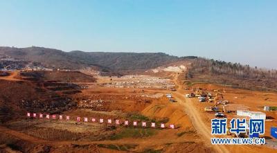 湖北南漳一企业项目建设跑出加速度