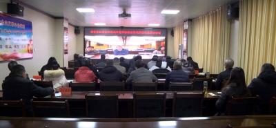 我县组织收听收看全省迎接国家食品安全示范城市复审验收动员视频会  