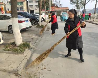 南漳县退役军人事务局开展环境卫生整治志愿服务活动