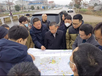 交通运输部专家组实地调研襄宜高速 南漳段规划设计工作