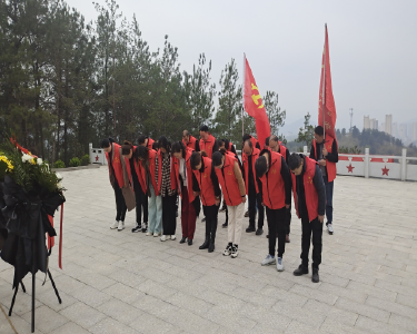 南漳县农技中心：祭扫烈士陵园　缅怀革命先烈
