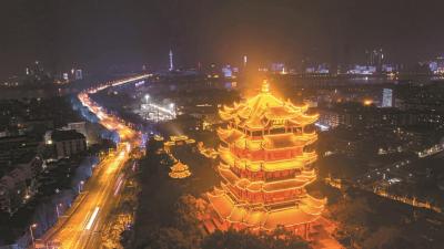 【热点关注】江城连续15年“为地球发声” 黄鹤楼等多个地标建筑熄灯1小时