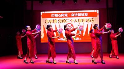 东巩镇举办“庆三八”文艺晚会活动  