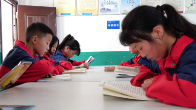 南漳：阅读好习惯 书香溢校园