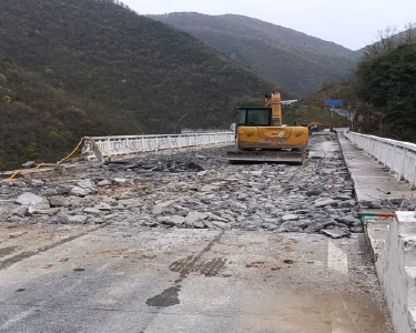 南漳县碑坡大桥维修加固工程开工建设