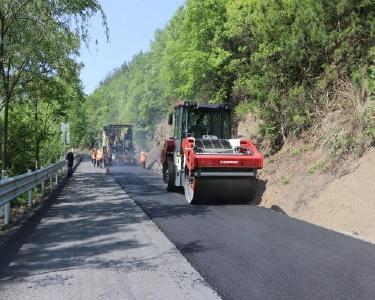250省道东巩曹家畈段大修工程竣工通车