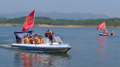 南漳：开展防汛抢险训练 提升民兵救援能力