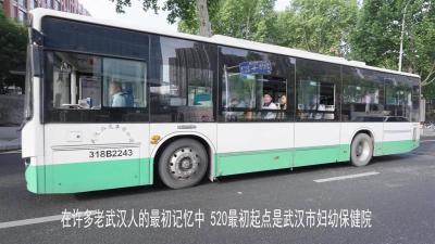 【热点关注】武汉高中生打卡“浪漫公交”520路站点